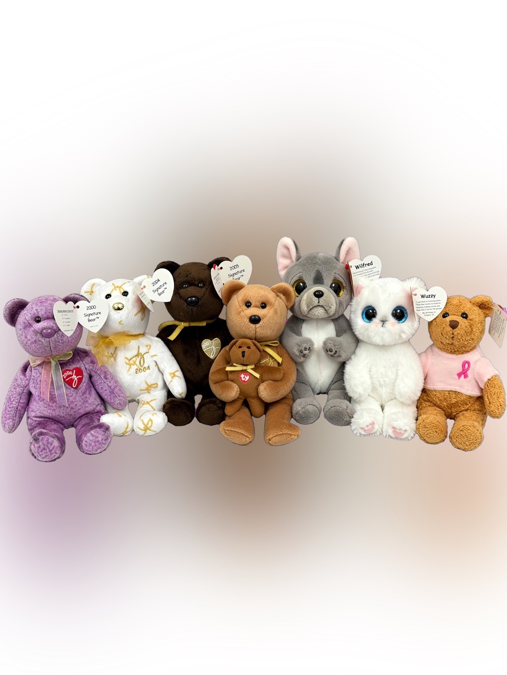 VINTAGE TY SIGNATURE BEAR COLLECTION BUNDLE
